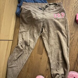 gap brown sweats!!